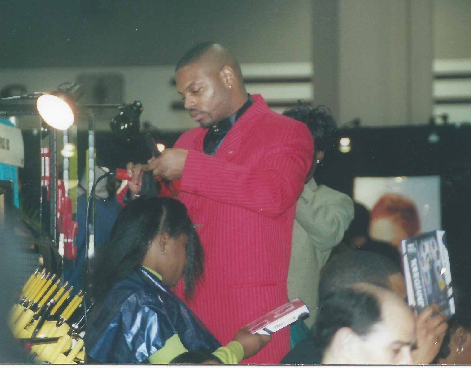 Landis on stage in Atlanta, 2000